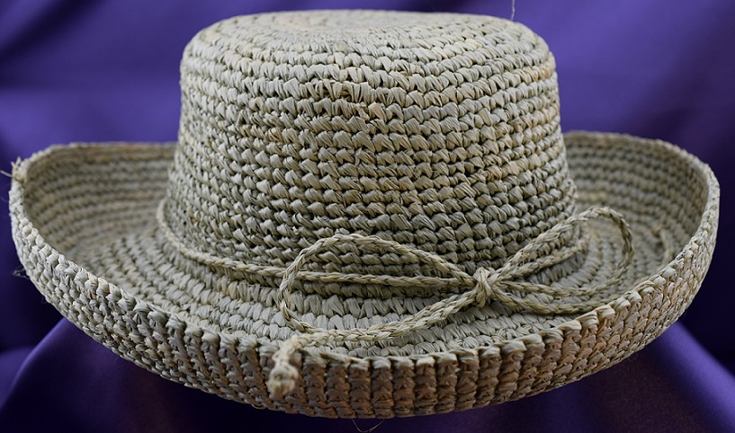 San Diego Hat Company Crocheted 100% Raffia Straw Hat – www